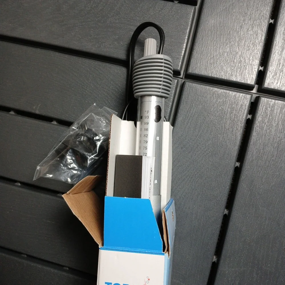 NEW Top Fin H100 Submersible Aquarium Heater 100 Watts Ideal 10-30 Gallon TankZA